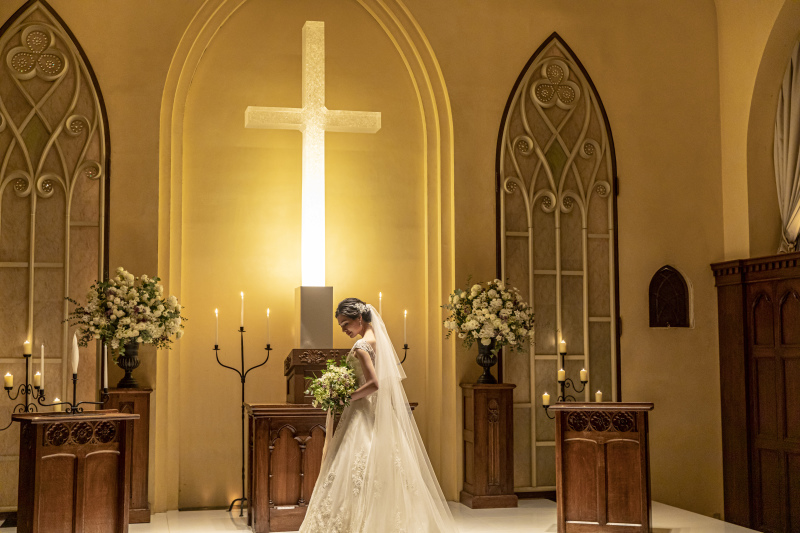 聖壇上でのソロショット