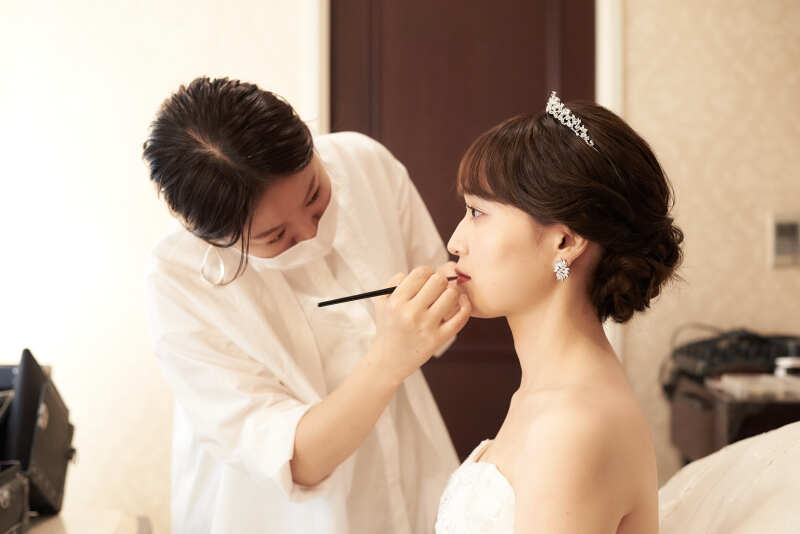 それぞれお支度中