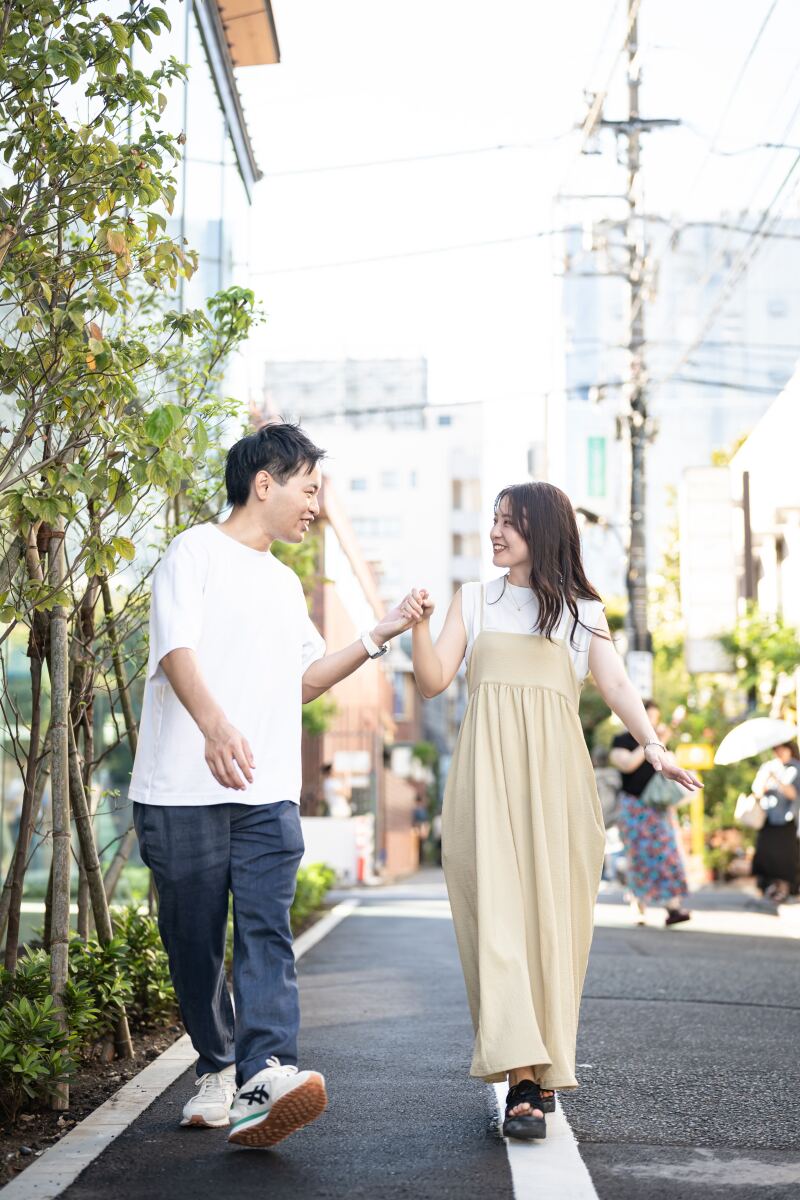 移動中も絵になります！