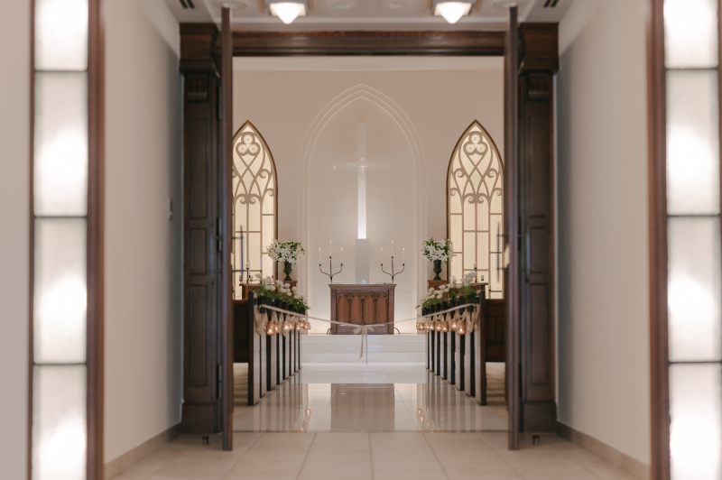 おふたりだけの礼拝堂