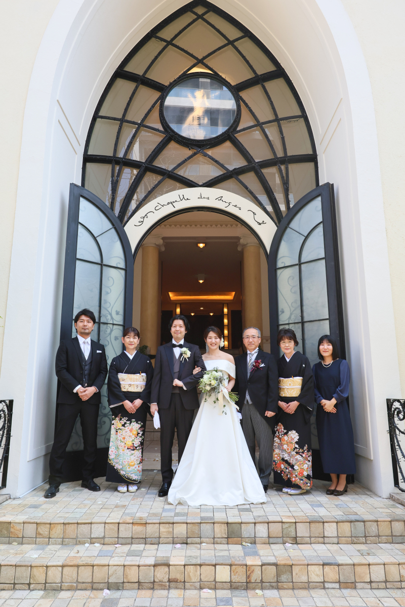 挙式後記念写真