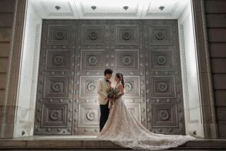 東京駅付近でロケーションフォト