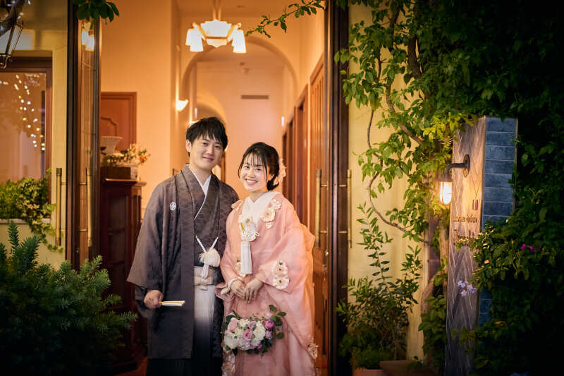 お色直しは色打掛