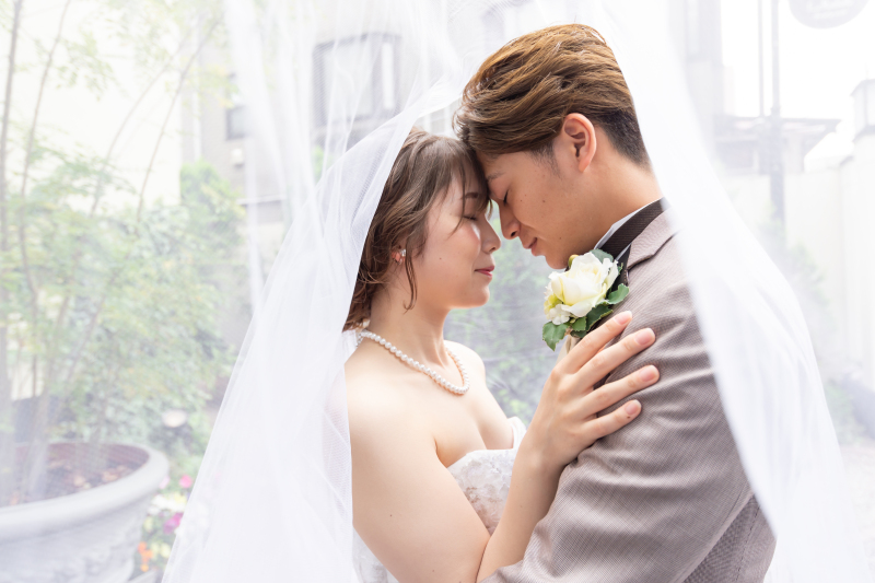 教会お外での撮影