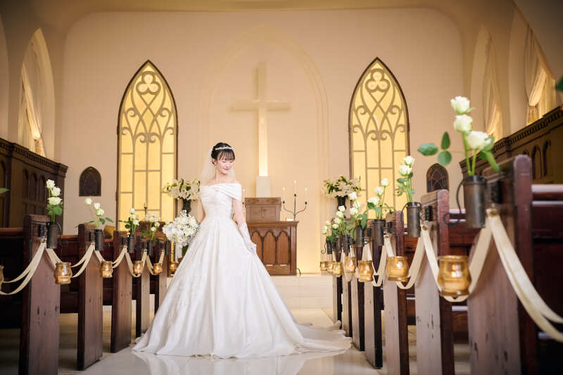 こだわりのドレスを