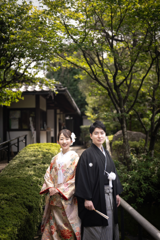 さわやかな青葉の中