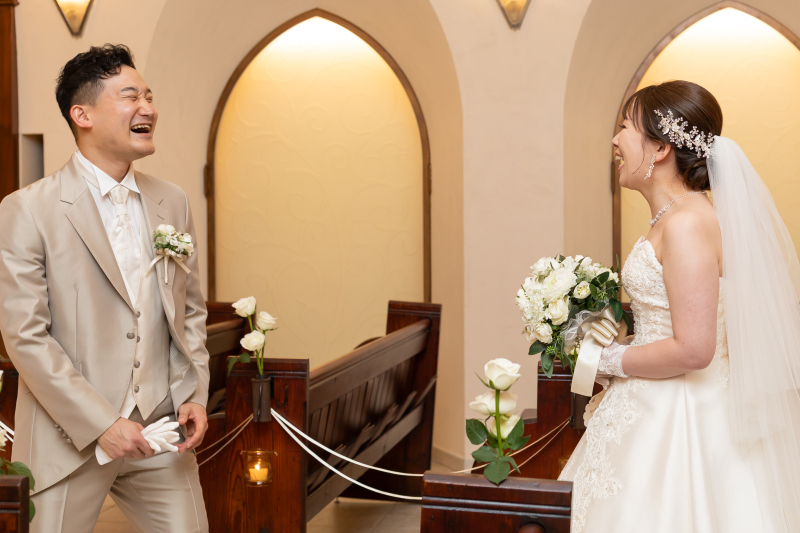 お衣裳姿でご対面