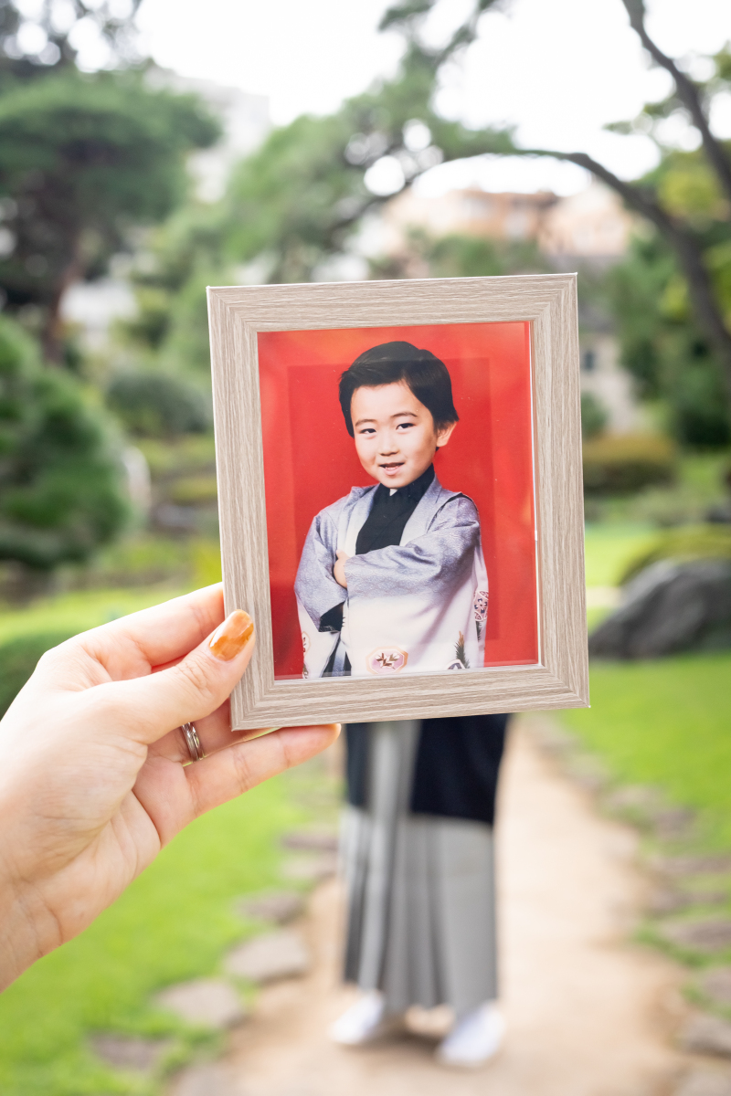 同じポーズを再現