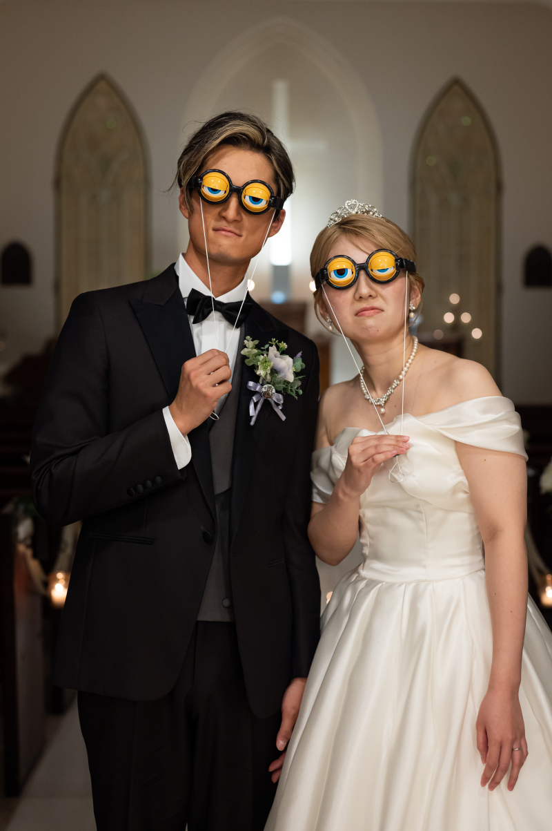 おふたりの表情