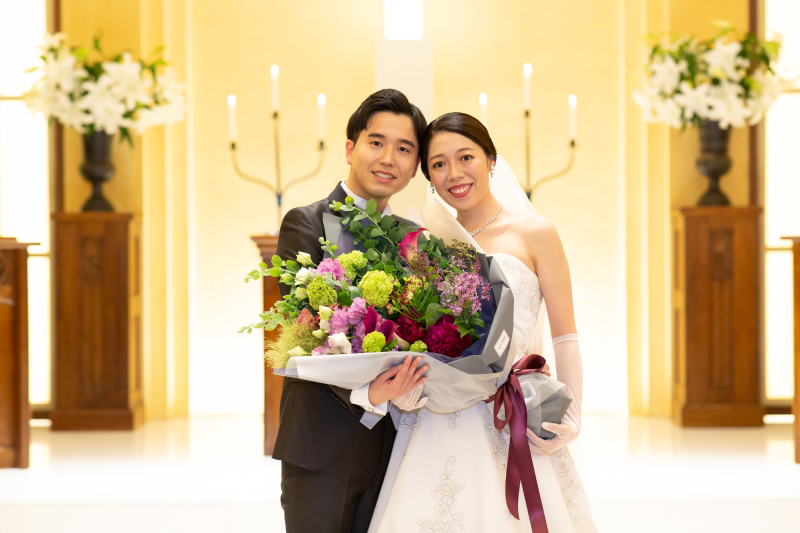 サプライズのお花束をプレゼント★