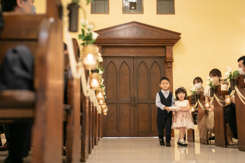 挙式＋披露宴有でイベント盛りだくさん