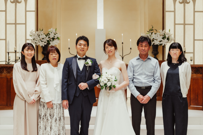 ご家族とのフォトウエディング