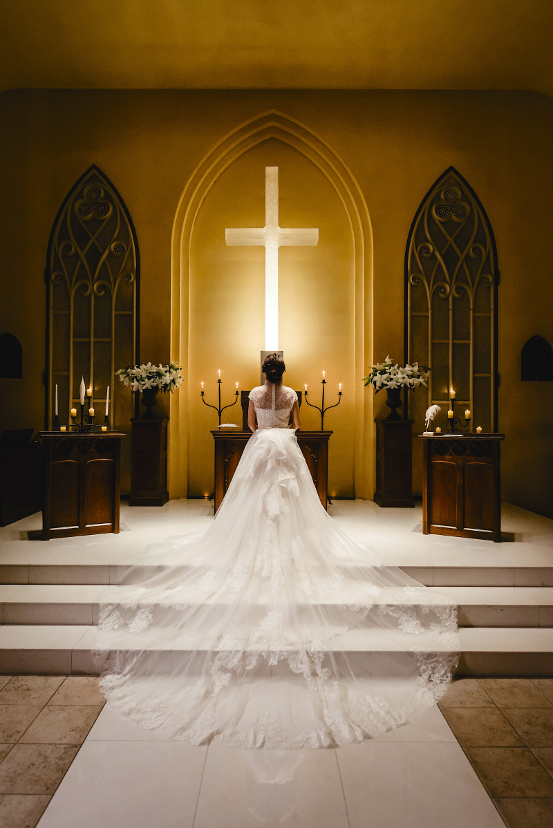 ご新婦様バックショット