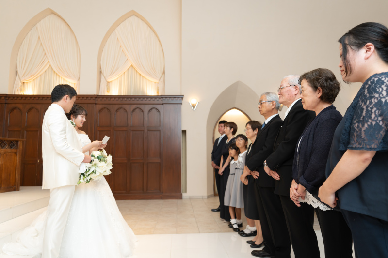 手紙をプレゼント