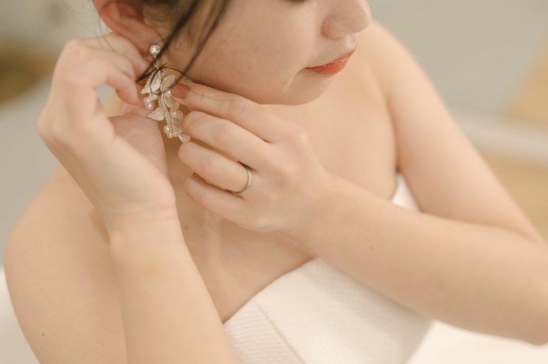 お支度はそれぞれのお部屋にて