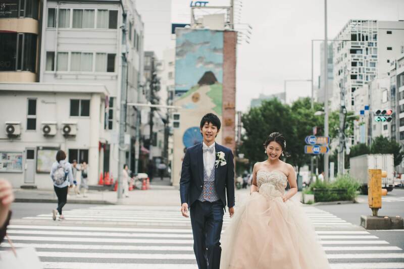 ドレスでの移動