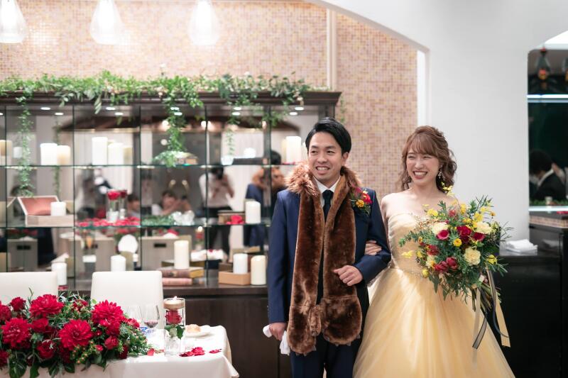 お色直しは・・