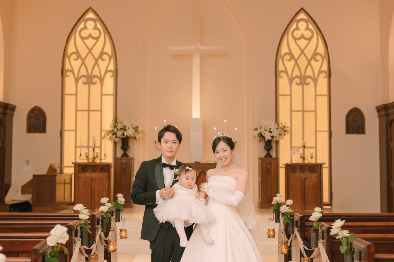 お子様とのカット