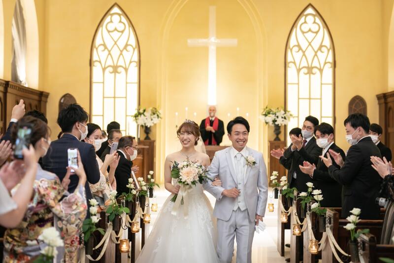 沢山のゲストに見守られて