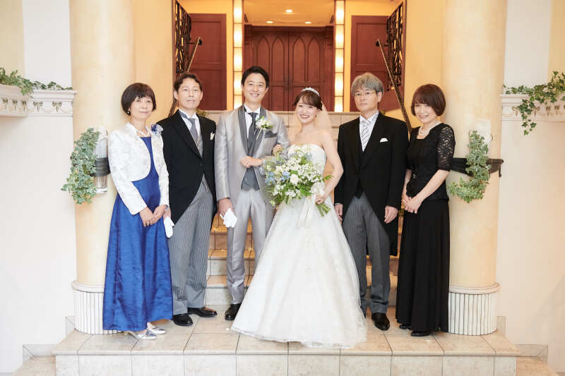 ご家族と一緒に撮影そしてご会食もお楽しみいただきました！