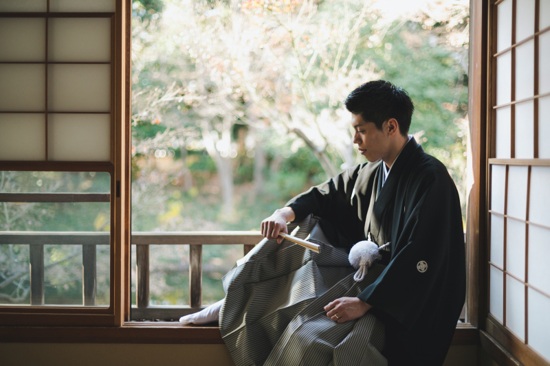 新郎様のソロショット