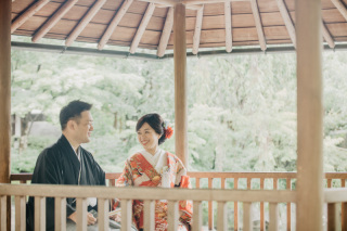 雨も味方に・・