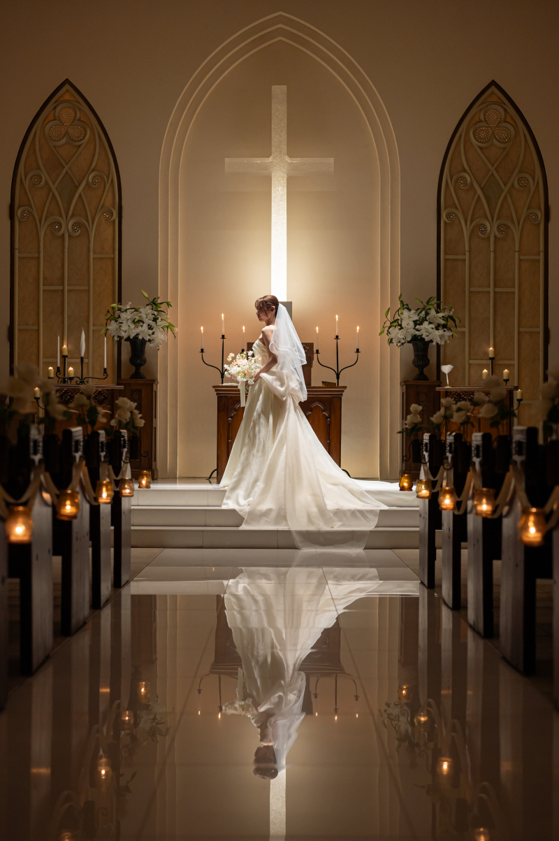 新婦様のソロカットも