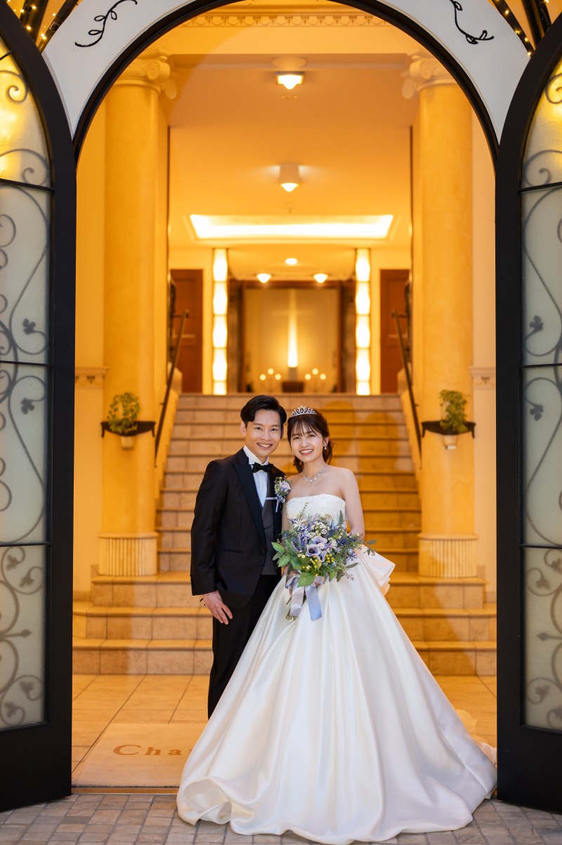 イブニングフォトウェディング