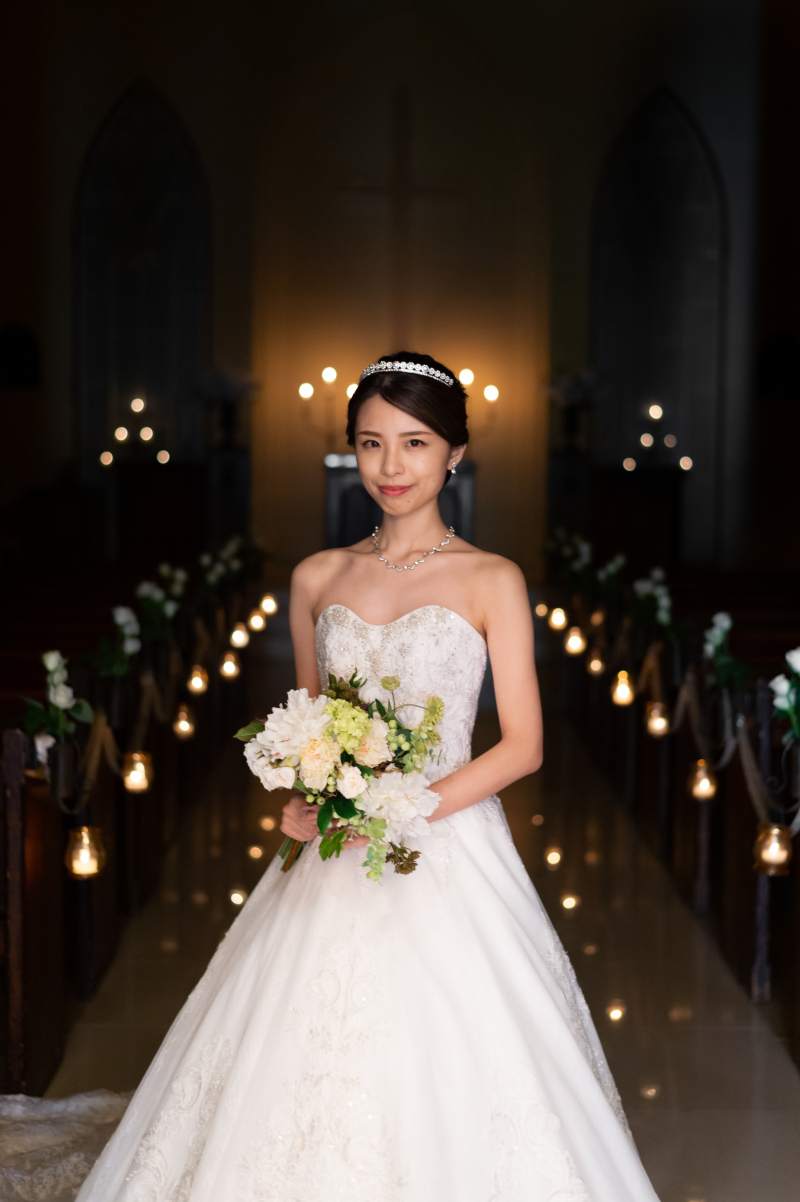 新婦様のソロショット