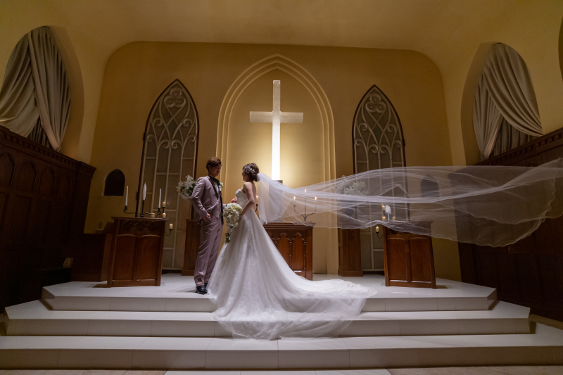 ロングベールを活かして・・・♪