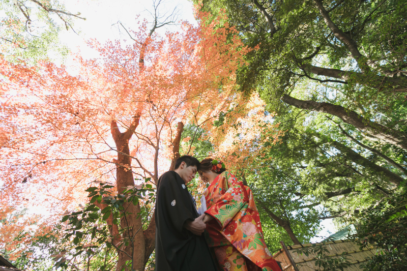 紅葉と共に・・・