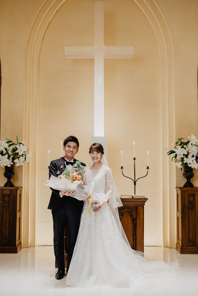 大切な日だからこそ本格的な教会で