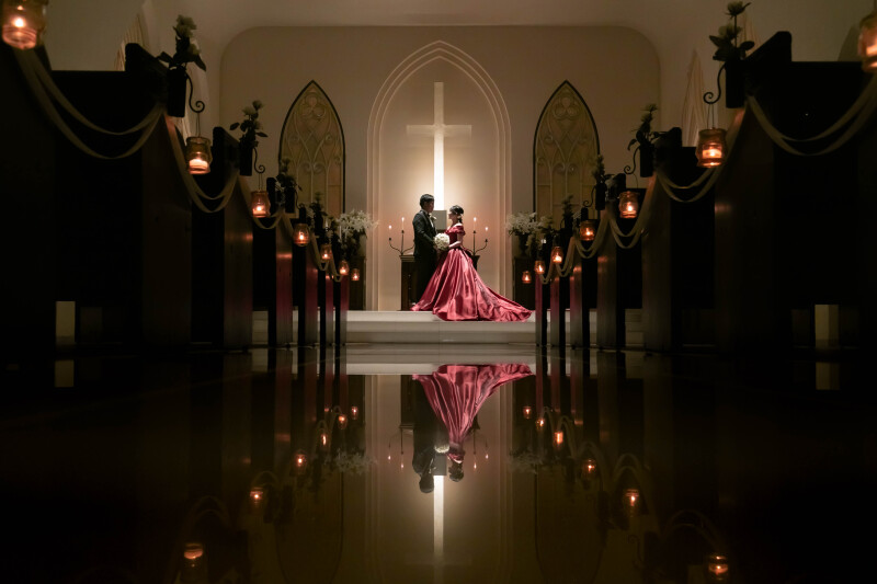 大理石のヴァージンロード