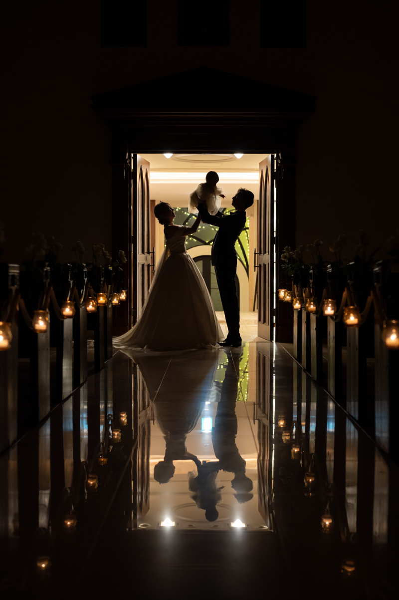 ヴァージンロードの反射