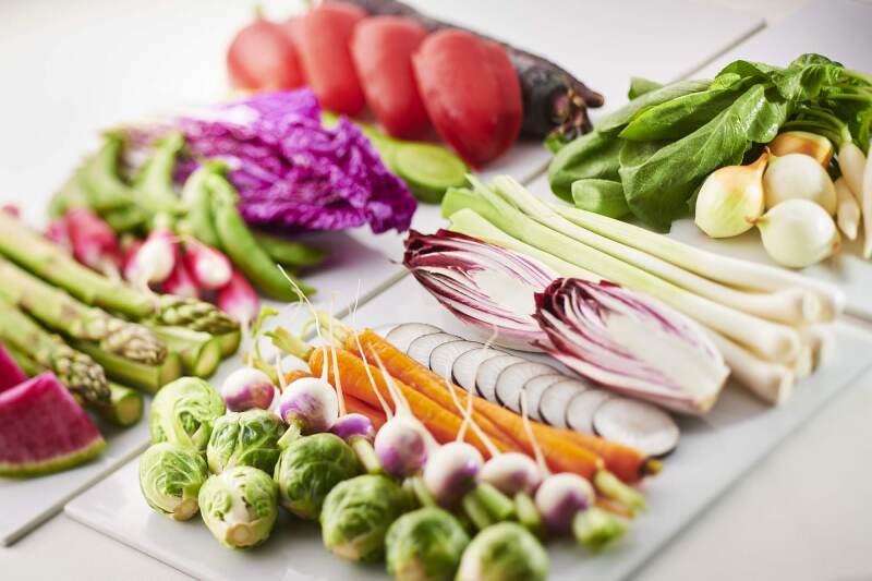 レストランのこだわりは【最旬の食材】