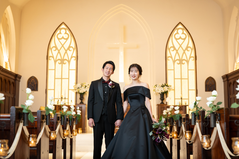 南青山ル・アンジェ教会_ウエディングドレスが豊富