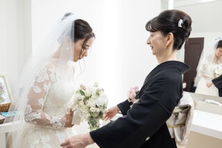 ゲスト用ヘアセット