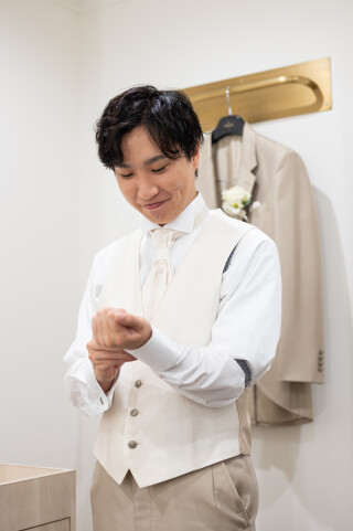 新郎様シャツ小物セット（購入）