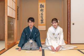 南青山ル・アンジェ教会_ロケーションフォト《和装×目白庭園》