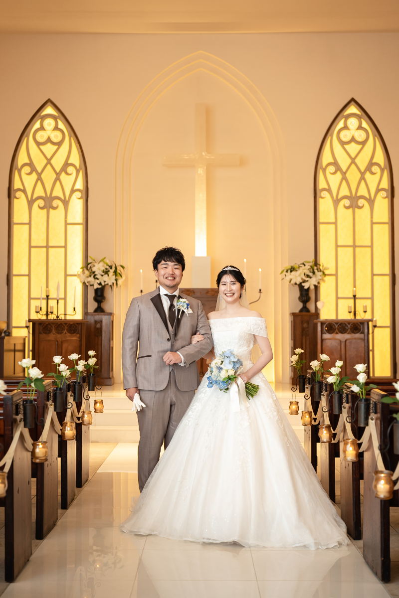 南青山ル・アンジェ教会_ウエディングドレスが豊富