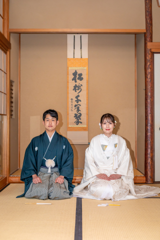 南青山ル・アンジェ教会_ロケーションフォト《和装×目白庭園》