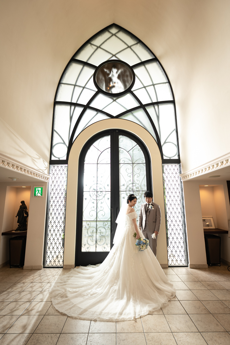 南青山ル・アンジェ教会_ウエディングドレスが豊富