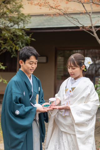 南青山ル・アンジェ教会_ロケーションフォト《和装×目白庭園》