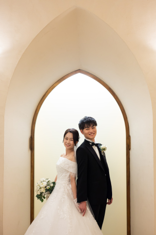 南青山ル・アンジェ教会_独立型チャペル【ウエディングドレス】