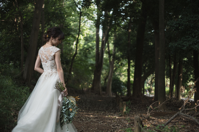 後ろ姿も素敵です…