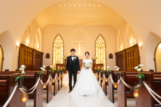 南青山ル・アンジェ教会_独立型チャペル【ウエディングドレス】