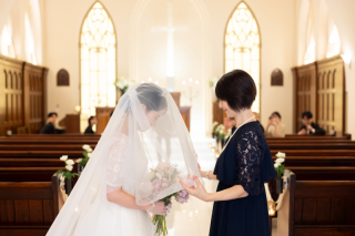 南青山ル・アンジェ教会_独立型チャペル【ウエディングドレス】