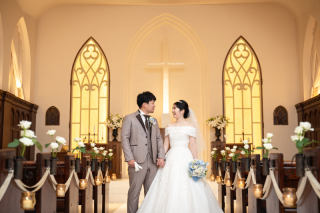 南青山ル・アンジェ教会_独立型チャペル【ウエディングドレス】