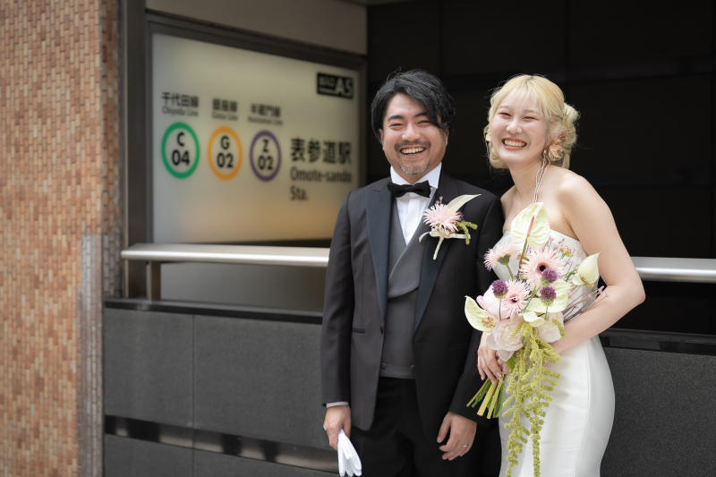 【表参道をお散歩!】教会フォト&表参道ロケーションフォト