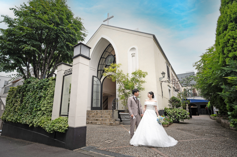 【ご来館時チャペル見学付き!】通常料金¥616,000→¥121,000で叶う│独立型チャペルを貸切*フォトウェディングPLAN